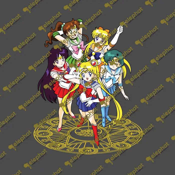 Sailor Moon 19 / Adult Dtf Transfers