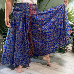 Super Wide Leg Silk Palazzo Pant