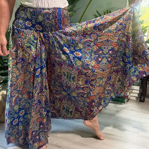 Super Wide Leg Silk Palazzo Pant