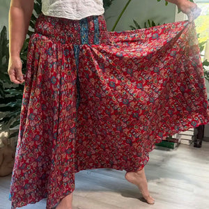 Super Wide Leg Silk Palazzo Pant