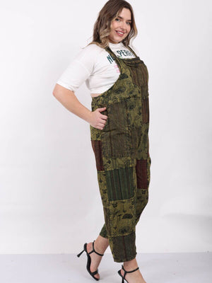 Unisex Hippie Mushroom Overalls