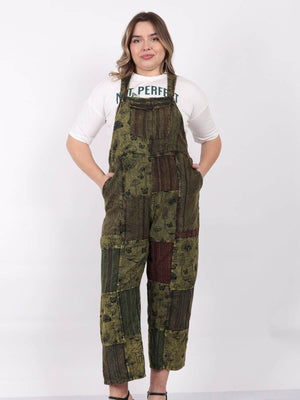 Unisex Hippie Mushroom Overalls