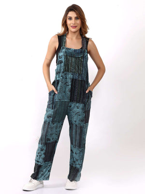 Unisex Hippie Mushroom Overalls