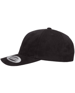 Yupoong Adult Brushed Cotton Twill Mid-Profile Cap