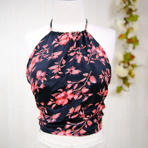 Sarmili Bohemian Backless Halter Top