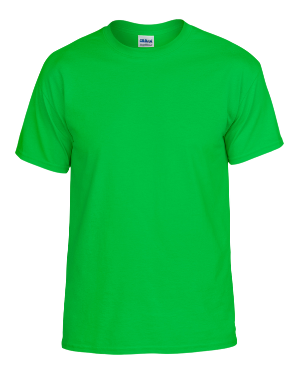 Gildan Dryblend 50/50 T-Shirt-Color Electric Green