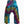 Tie Dye Cotton Women Harem Pants in Blue Yellow