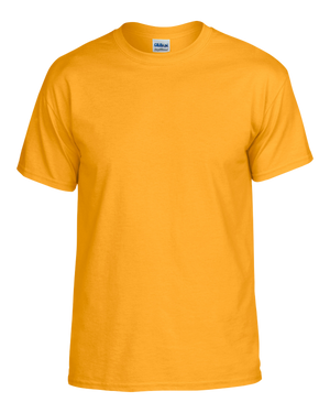 Gildan Dryblend 50/50 T-Shirt-Color Gold