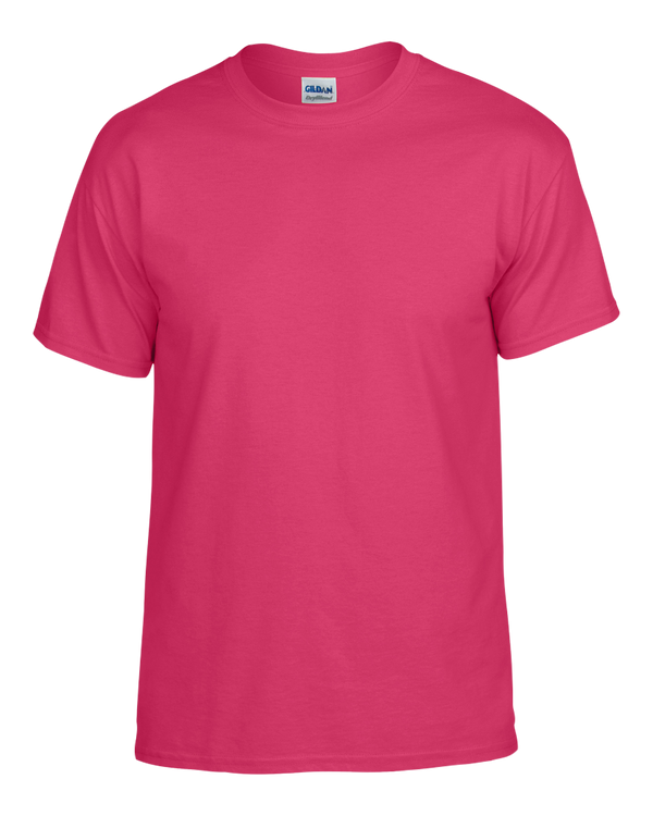 Gildan Dryblend 50/50 T-Shirt-Color Heliconia