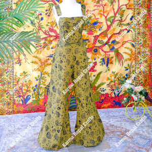 Celestial Magical Mushroom Wide Leg Jumpsuit