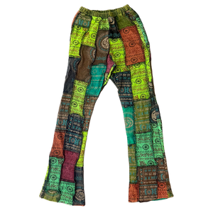 Neru Patchwork Unisex Pants
