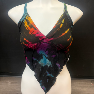 Novana Tie Dye Crop Tops