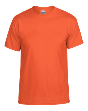 Gildan Dryblend 50/50 T-Shirt-Color Orange