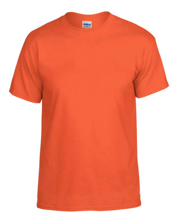 Gildan Dryblend 50/50 T-Shirt-Color Orange