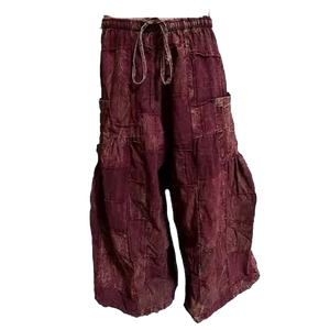 Orin Unisex Patchwork Pants