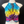 Saskia Tie Dye Spandex Tops
