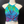 Saskia Tie Dye Spandex Tops