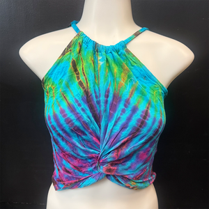 Saskia Tie Dye Spandex Tops