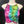 Saskia Tie Dye Spandex Tops