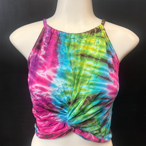 Saskia Tie Dye Spandex Tops