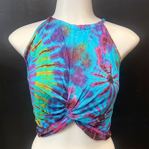 Saskia Tie Dye Spandex Tops