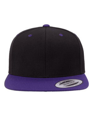 6-Panel Structured Flat Visor Classic Snapback