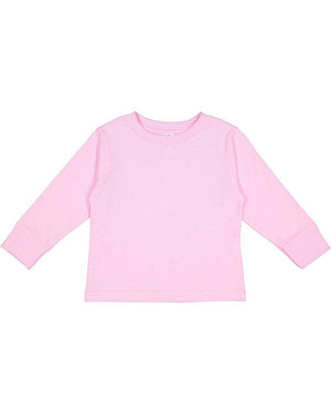 Rabbit Skins Toddler Long-Sleeve T-Shirt Size 2 / Pink