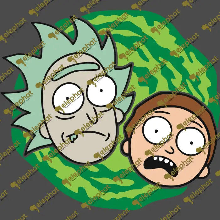 Rick And Morty V1 07 / Adult Dtf Transfers