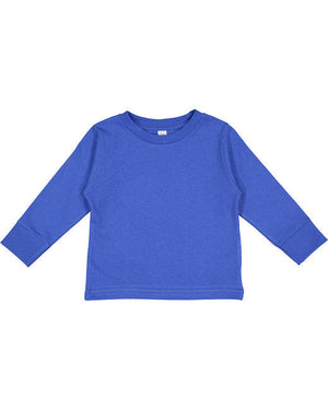 Rabbit Skins Toddler Long-Sleeve T-Shirt Size 3 / Royal