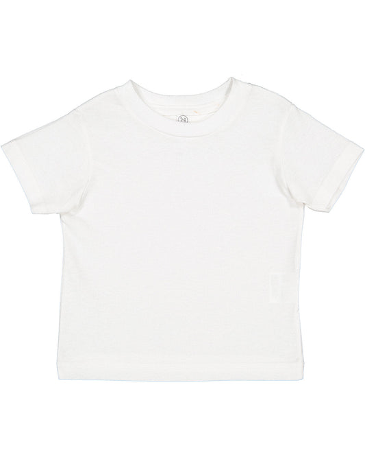 Rabbit Skins Toddler Cotton Jersey T-Shirt 2T / White