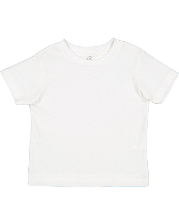 Rabbit Skins Toddler Cotton Jersey T-Shirt 2T / White