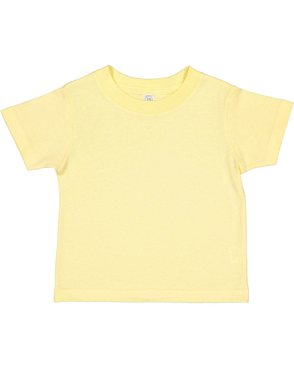 Rabbit Skins Toddler Cotton Jersey T-Shirt 2T / Banana