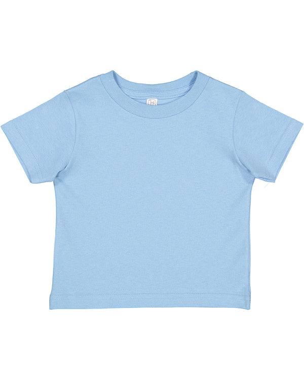 Rabbit Skins Toddler Cotton Jersey T-Shirt 3T / Light Blue
