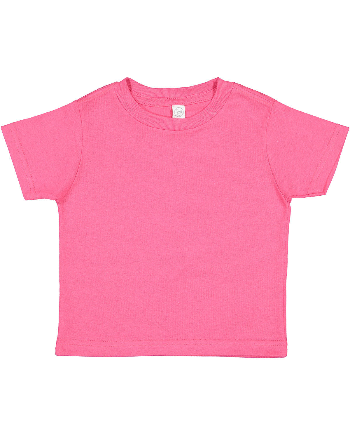 Rabbit Skins Toddler Cotton Jersey T-Shirt 2T / Hot Pink
