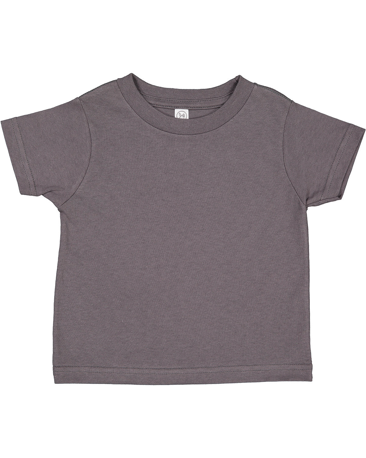 Rabbit Skins Toddler Cotton Jersey T-Shirt 2T / Charcoal