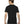 Load image into Gallery viewer, Black t-shirt, back view.
