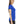 Load image into Gallery viewer, Royal blue t-shirt, side view.
