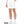 White unisex shorts; front view.