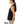 Black cut out tank. Side view.