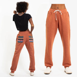 Unisex Terry Pants with Aztec Pockets