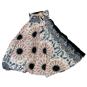 Maxi Skirt with Coconut Buckle