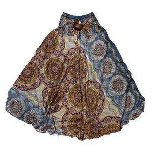 Maxi Skirt with Coconut Buckle