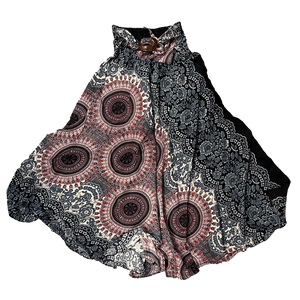 Maxi Skirt with Coconut Buckle