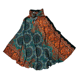 Maxi Skirt with Coconut Buckle