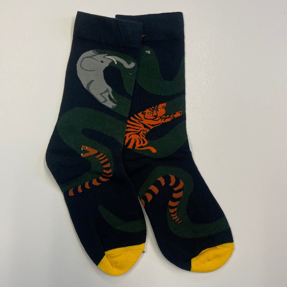Animal patterned sock