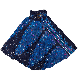 Maxi Skirt with Coconut Buckle