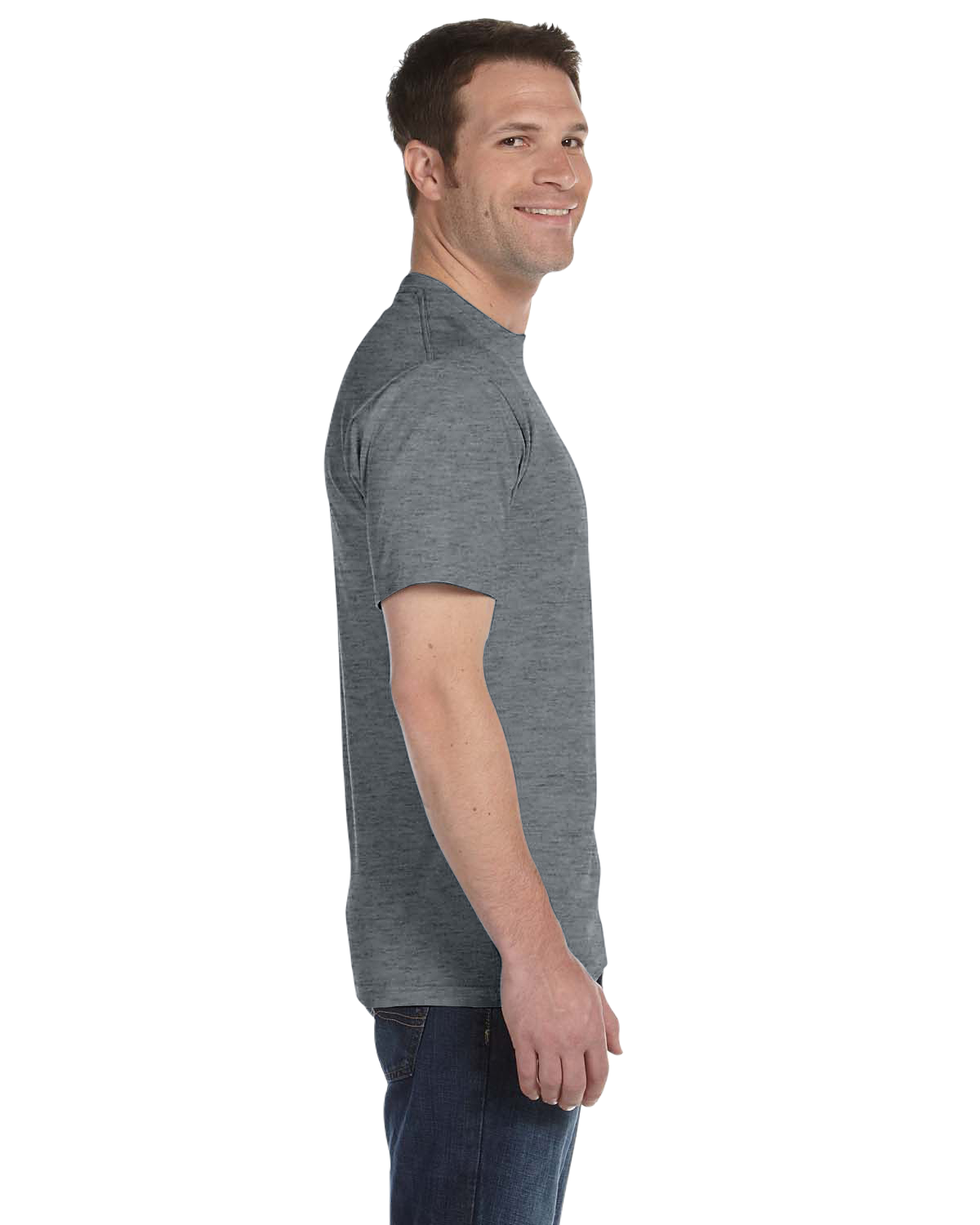 Gildan Adult 50/50 T-Shirt Graphite Heather