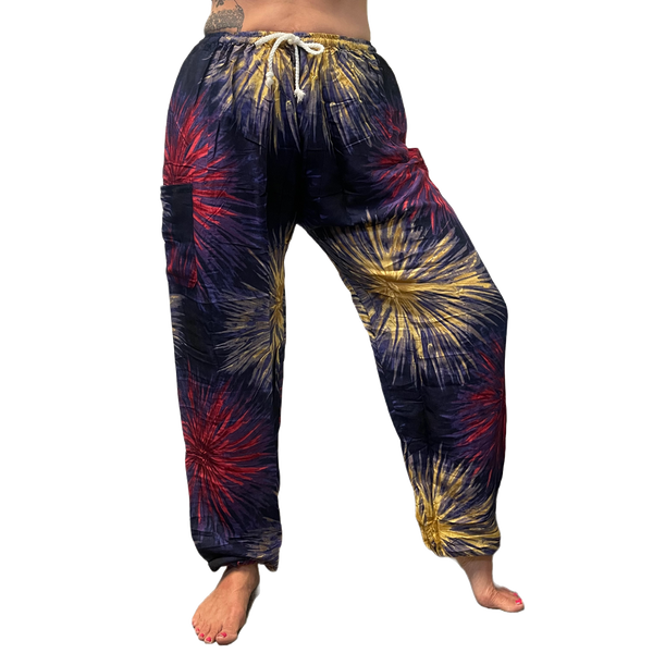 Thai Drawstring Harem Pants
