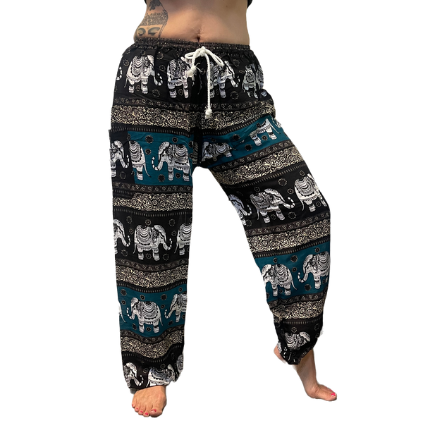 Thai Drawstring Harem Pants