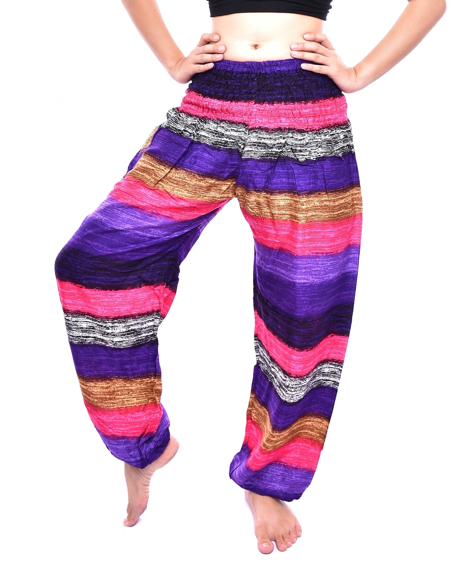 Unisex Harem Pants (ELASTIC WAIST)